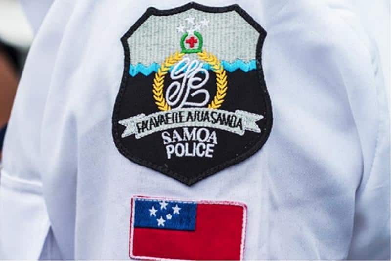 samoa police badge - Radio Samoa