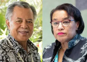 Henry Puna & Patricia Scotland