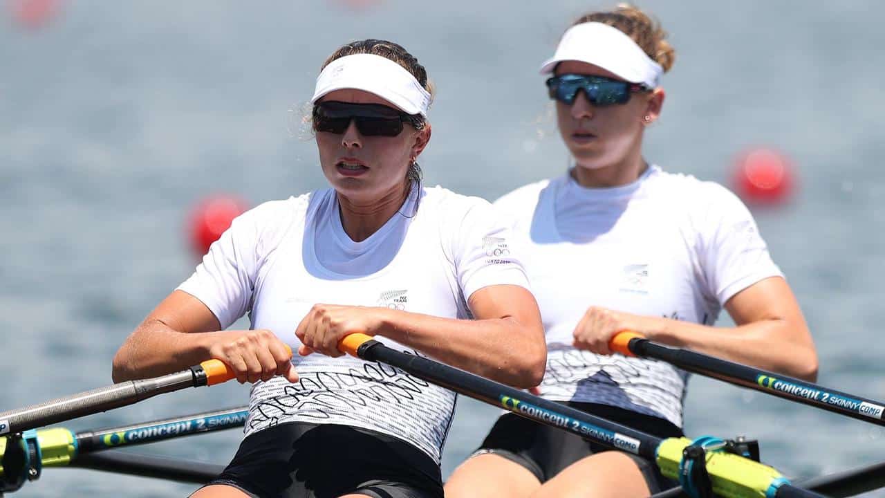 Silver for NZ in womens doubles rowing