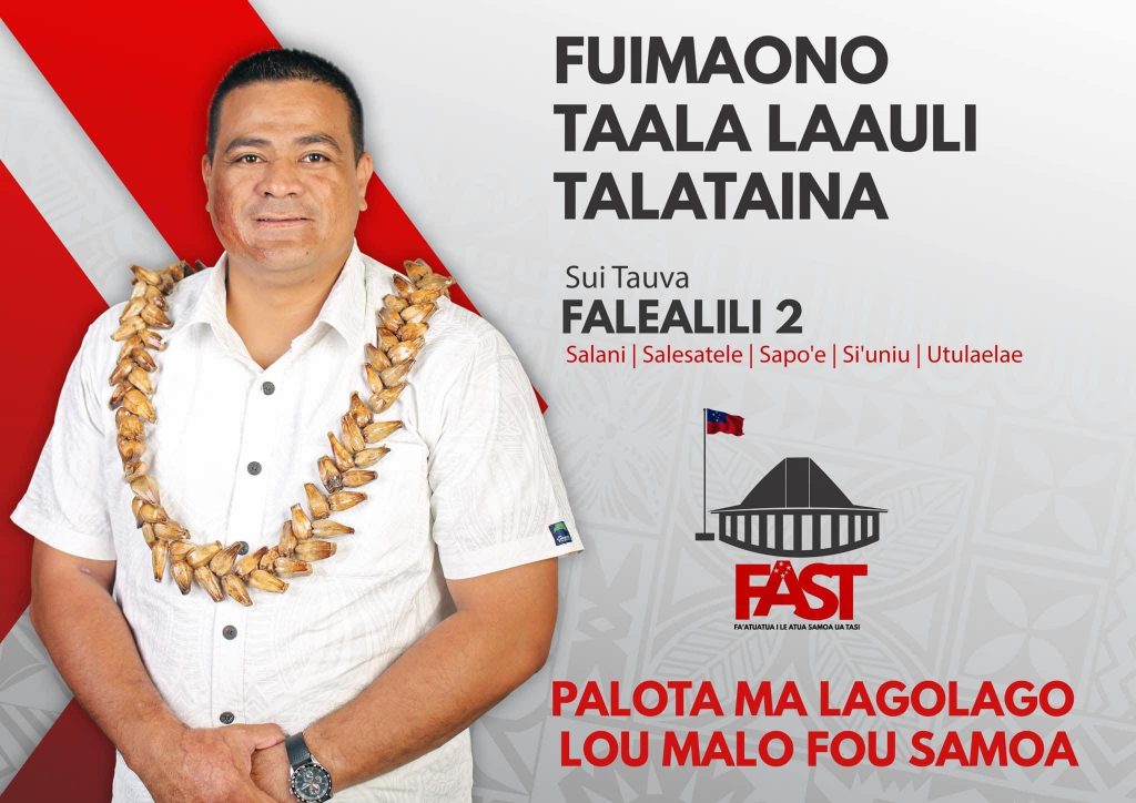 FAST - Fuimaono Taala Laauli Talataina