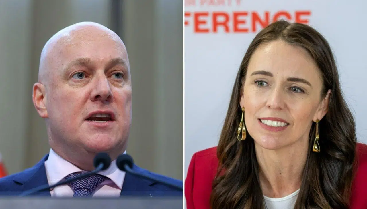 Christopher-Luxon-Jacinda-Ardern