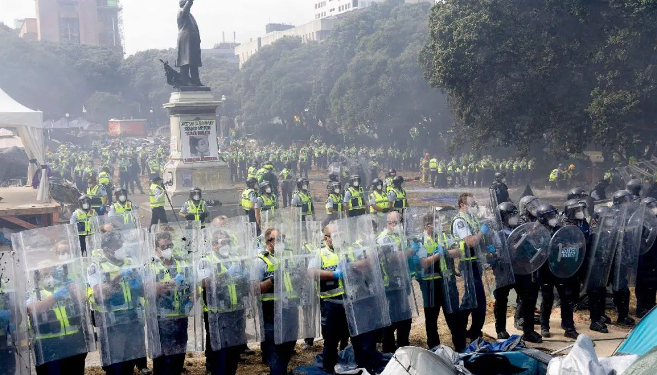 Wellington protest