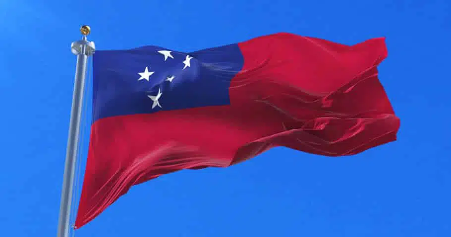 flag samoa