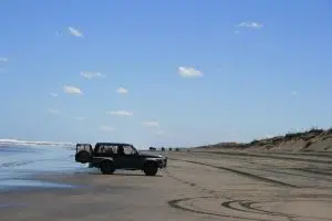 vehicles on beaches