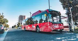 electric bus-exterior