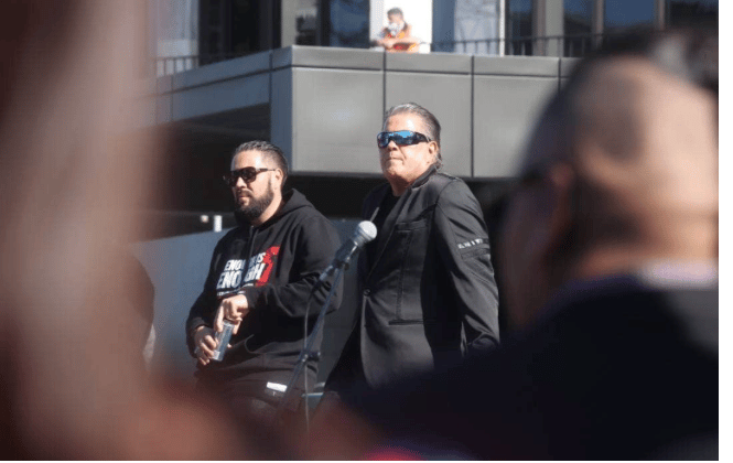 Destiny Church head Brian Tamaki, announces a new political party. Photo by Stuff