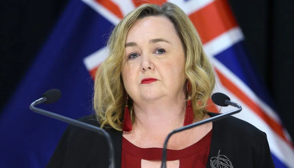 Housing Minister, Megan Woods. (Photo by Hagen Hopkins/Getty Images)