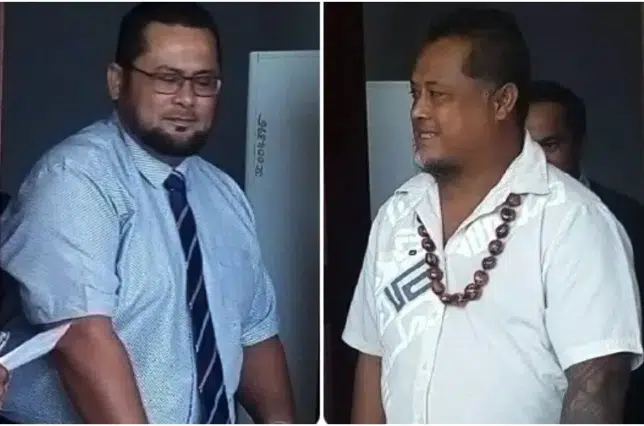 Stanley ma Ulugia - Photo by Samoa Global News