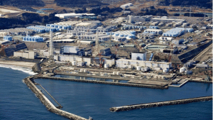The Fukushima Daiichi nuclear power plant in Okuma town, Fukushima prefecture, north of Tokyo