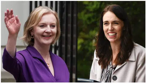 Liz Truss and Jacinda Ardern