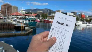 Hobart man wins  million