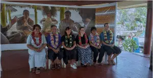 Komesina o Sulufaiga a Samoa afioga Luamanuvao Katalaina Sapolu, Komesina o Sulufaiga o Niu Sila, Misa Peter Boshier ma lana aumalaga