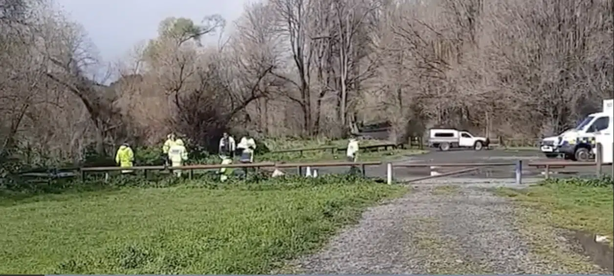 Police are investigating after a body found was in a burned-out car in a Havelock North riverside carpark