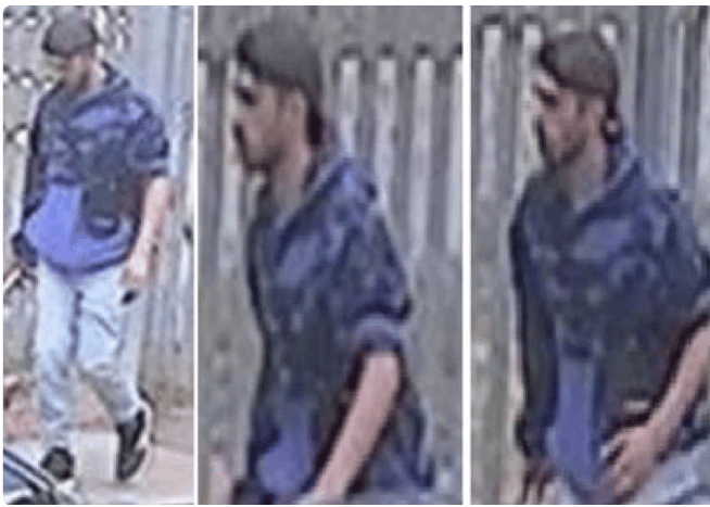 Met Police investigating arson incidents have released images of a man they want to speak to (Met Police)