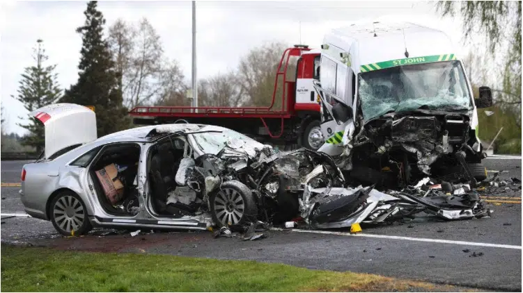 The crash happened on SH1 in the Waikato, near Cambridge, in the early hours of Wednesday, police said.