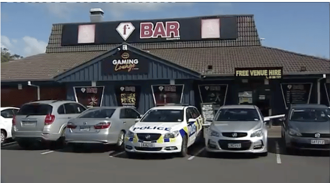 Shots were fired at police during a chase after the robbery