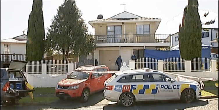 Le fale i Manurewa na maua i ai le atopa'u sa iai ponaivi o tino maliliu o tamaiti e toalua