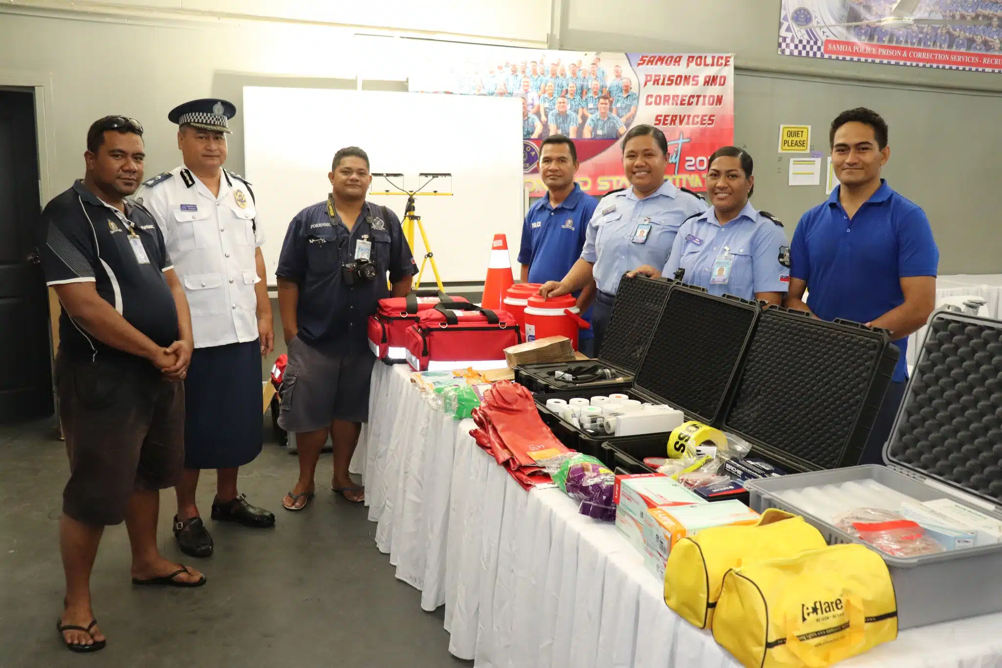 Samoa Ministry of Police's Forensic Unit