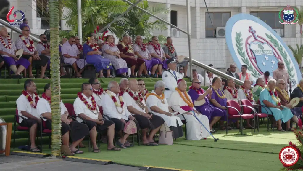 Faaaloaloga a le Malo Samoa mo le Koviana Sili o Amerika Samoa ma lana aumalaga