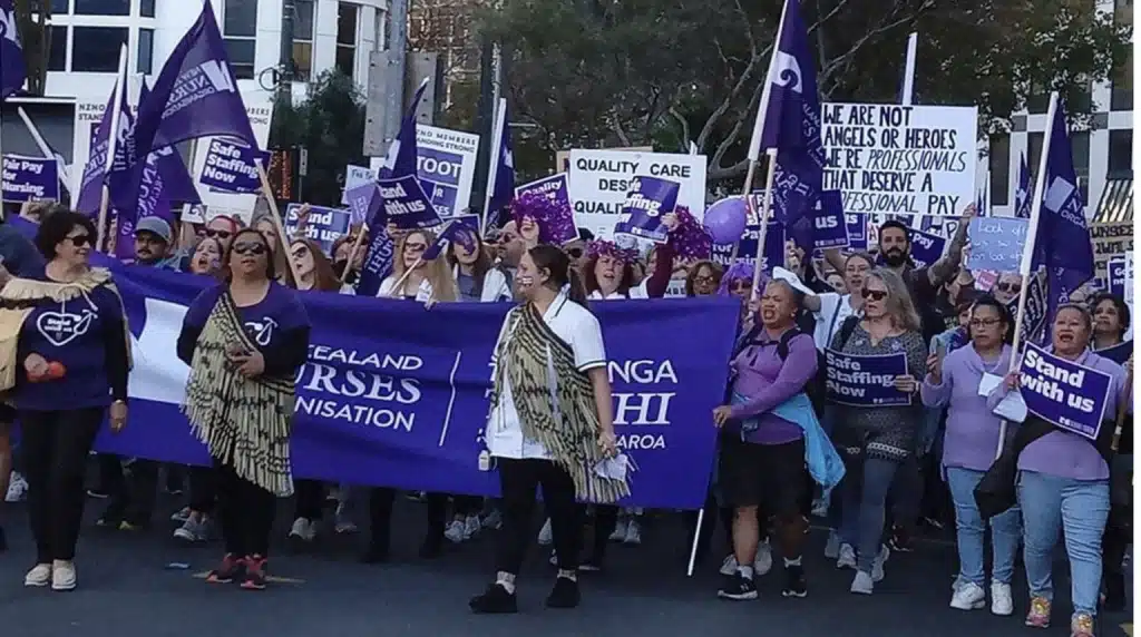 Nurses strike nationwide