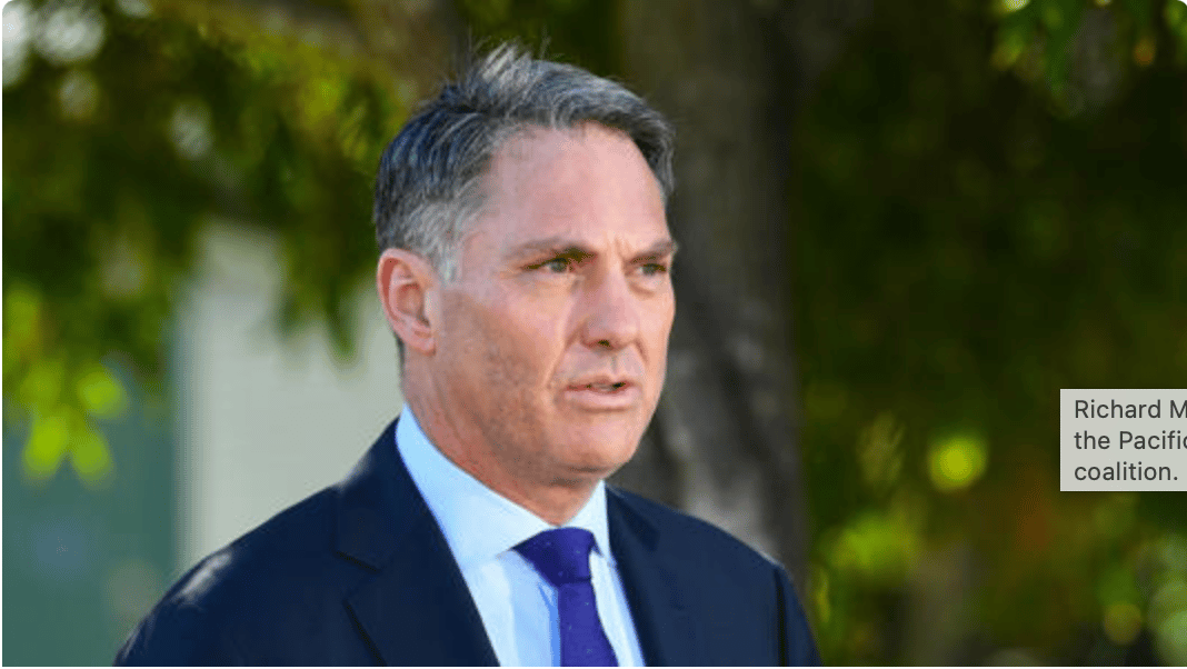 Aust Deputy PM, Richard Marles