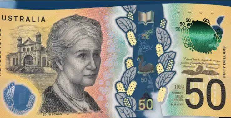 Australian 50 Dollar note