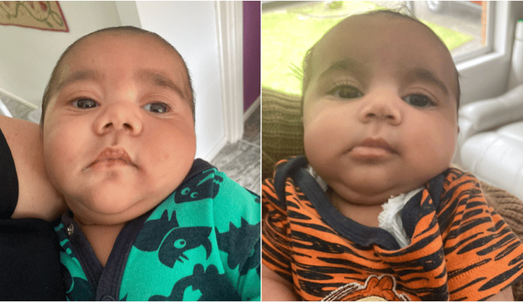 Twin babies missing