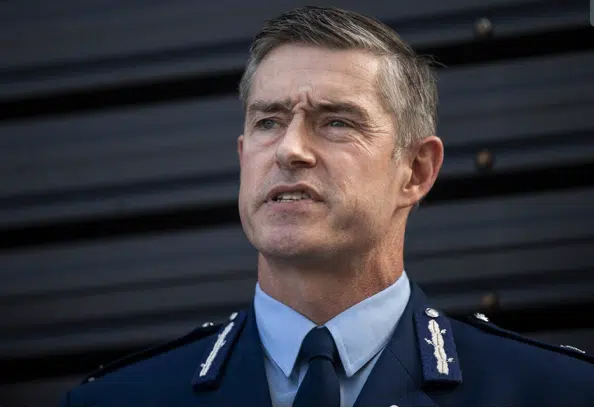 Police Commissioner Andrew Coster