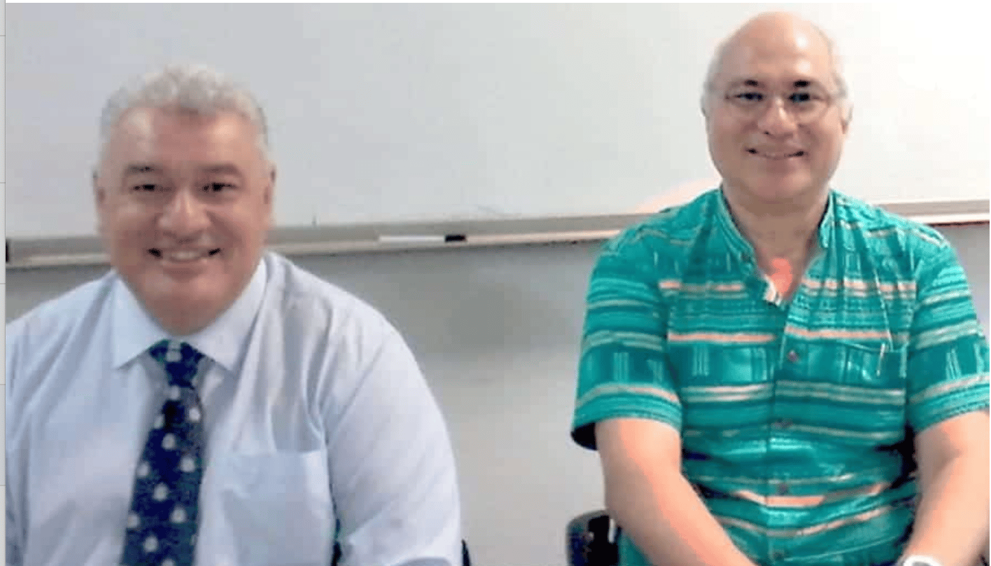 A'eau Chris Hazelman & Aiono Dr Alec Ekeroma - Radio Samoa