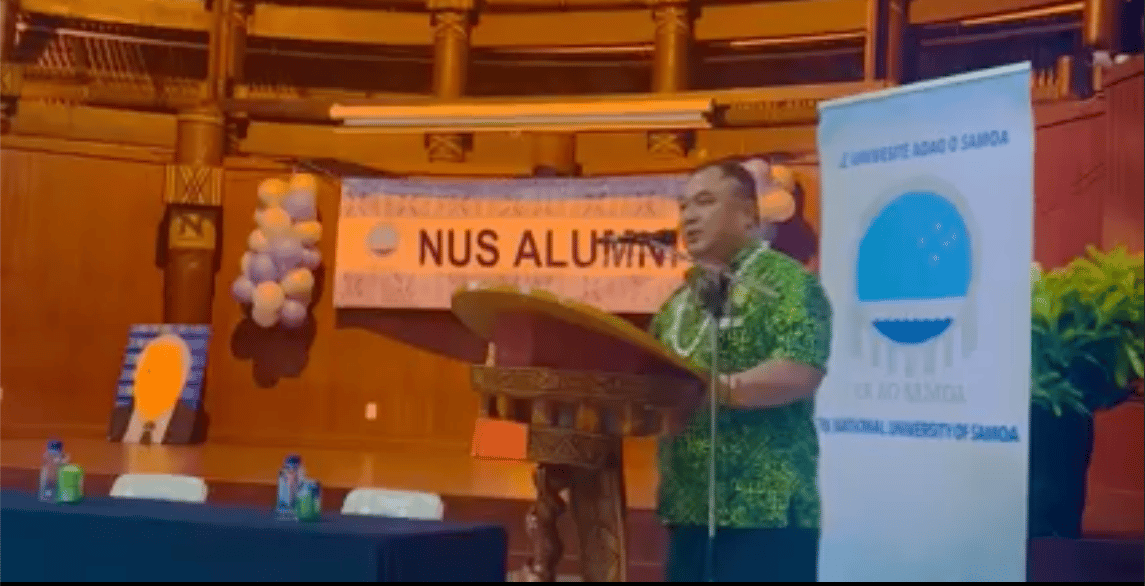 Sooalo Kuresa Sooalo, elected President of NUS Alumni Association