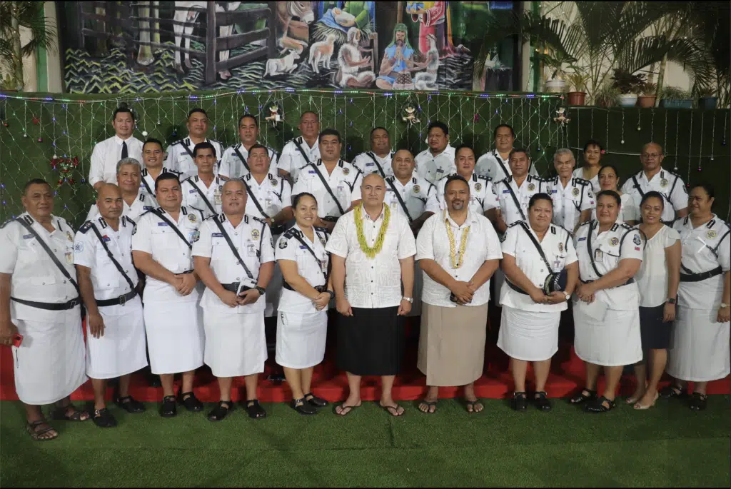 Samoan Police choir for 13 Days of Christmas 2021