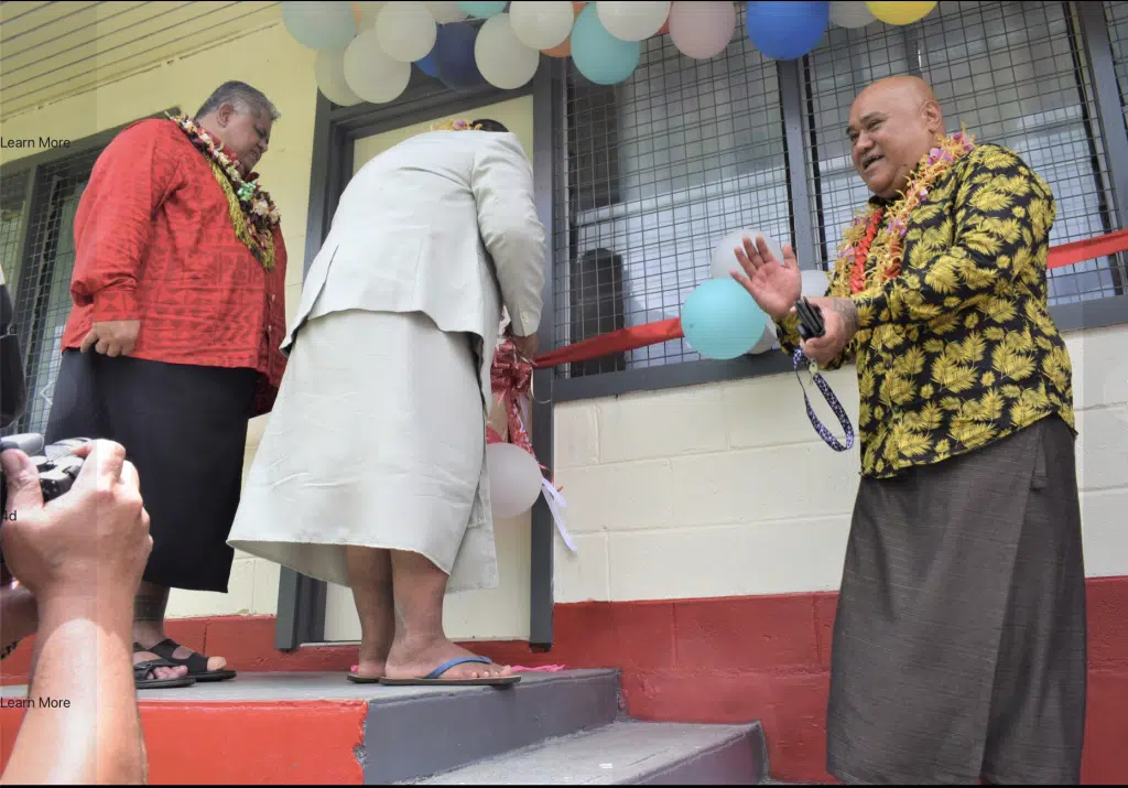 Launching the office for Fono Faavae for Itumalo o Vaa o Fonoti