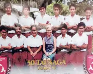 First Form 6 at Leulumoega Fou College