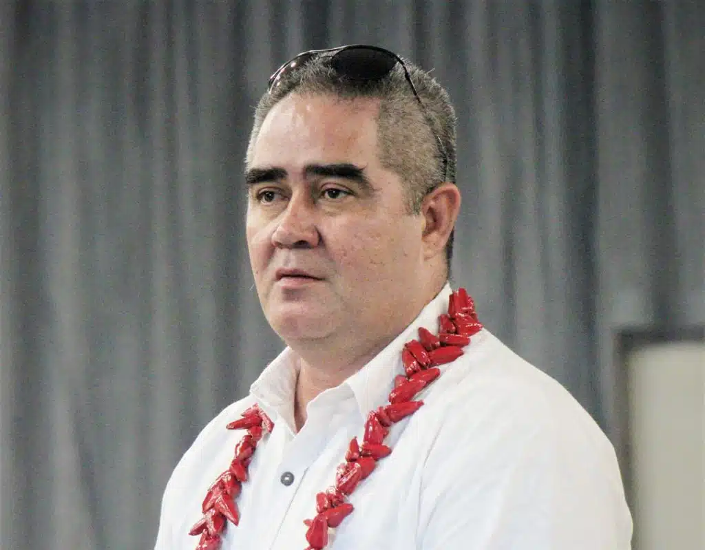 Leiataua Samuel Phineas, CEO of Samoa Shipping Corporation