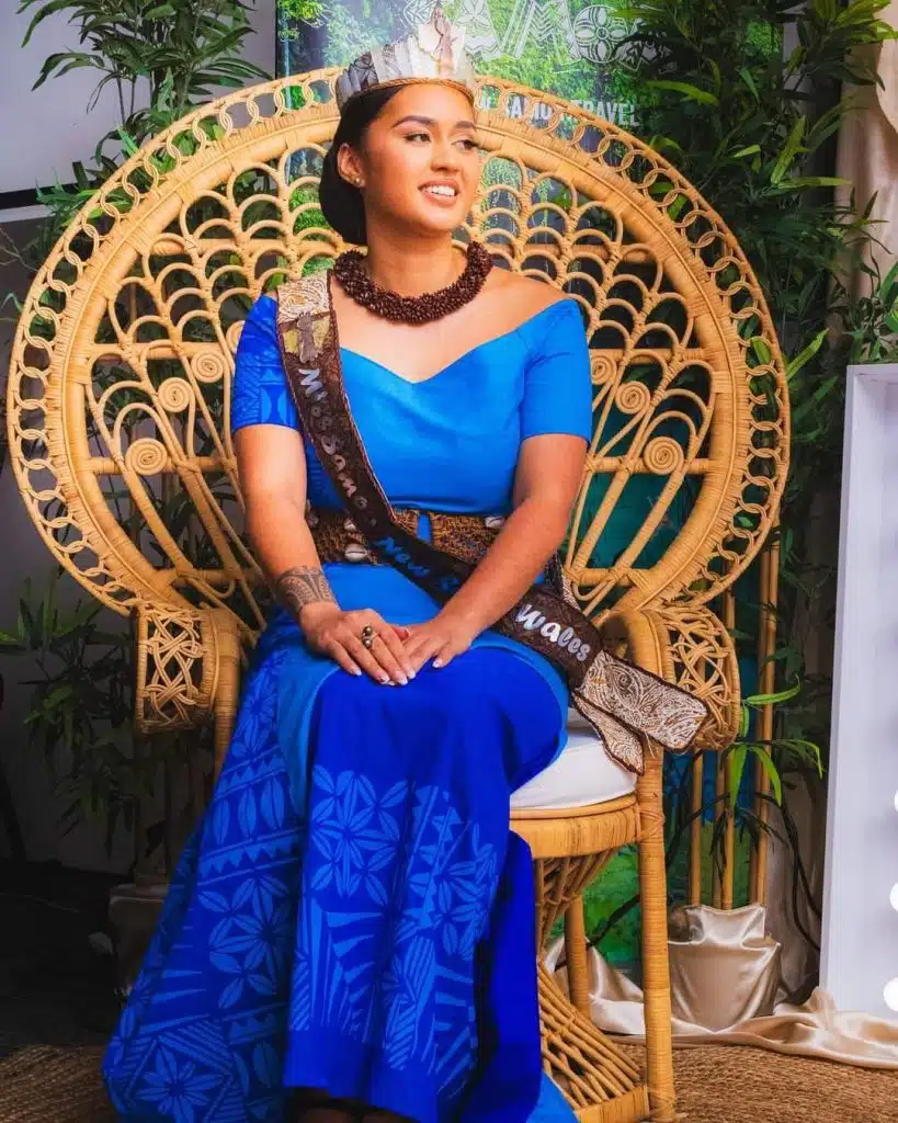 Miss Samoa NSW - Moemoana Safa'ato'a Schwenke. Photo by Miss Samoa NSW