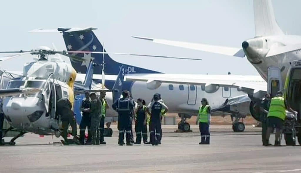 Three american marines dead when military plane crashed