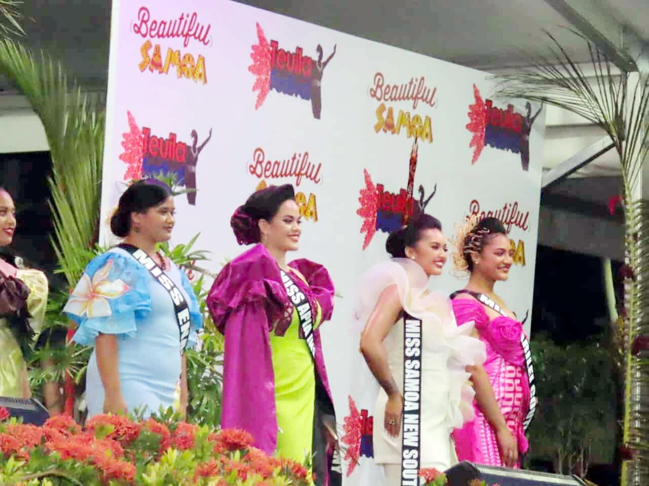 Miss Samoa contestants