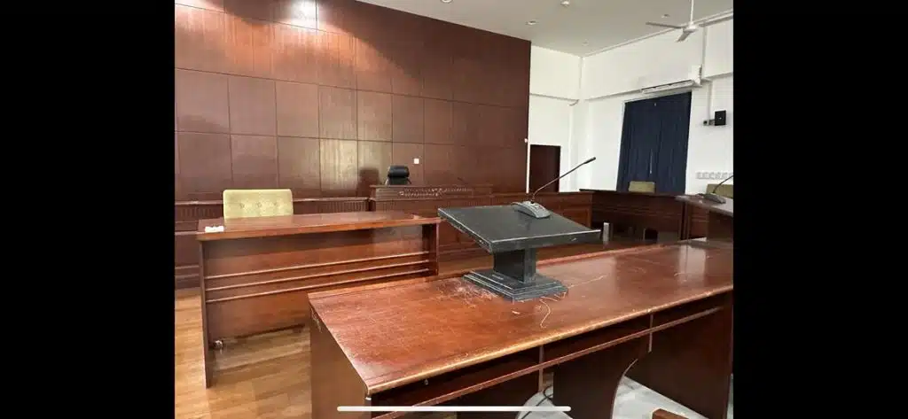 court room