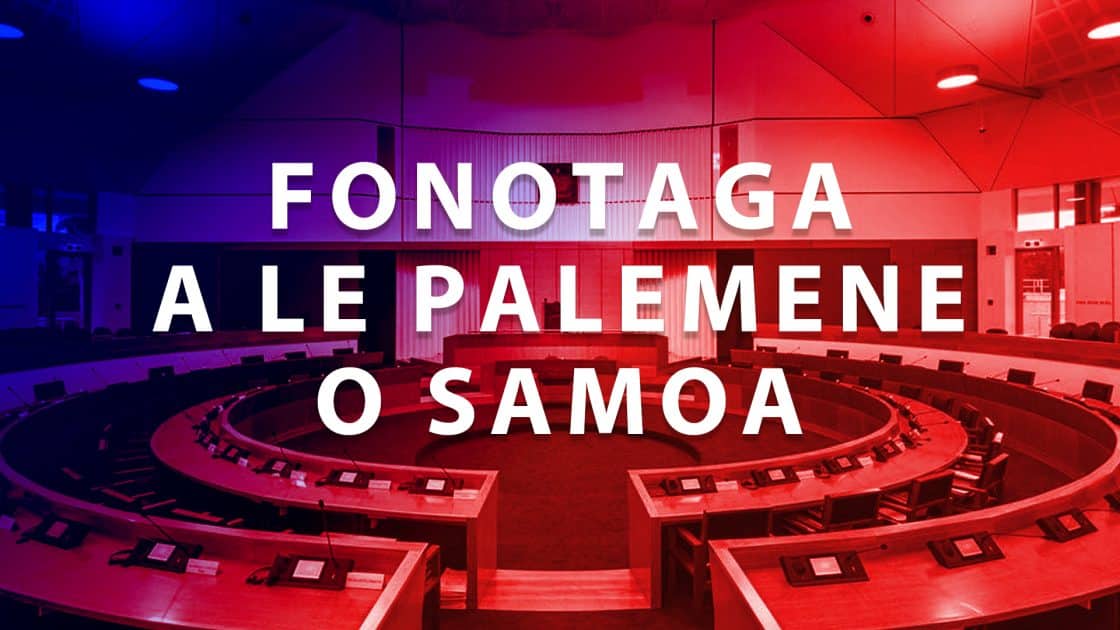 Fonotaga a le palemene o Samoa