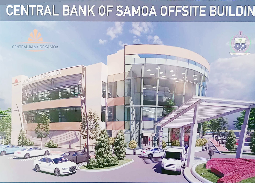New central bank offsie buidling at Ululoloa