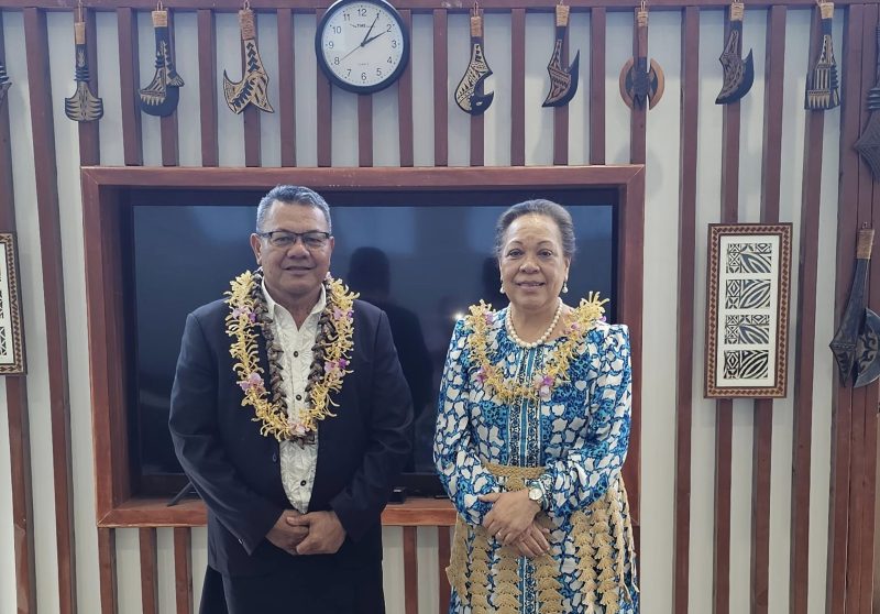 Hon. Leatinuu Wayne Sooialo & Queen Nanasipau'u Tukuaho