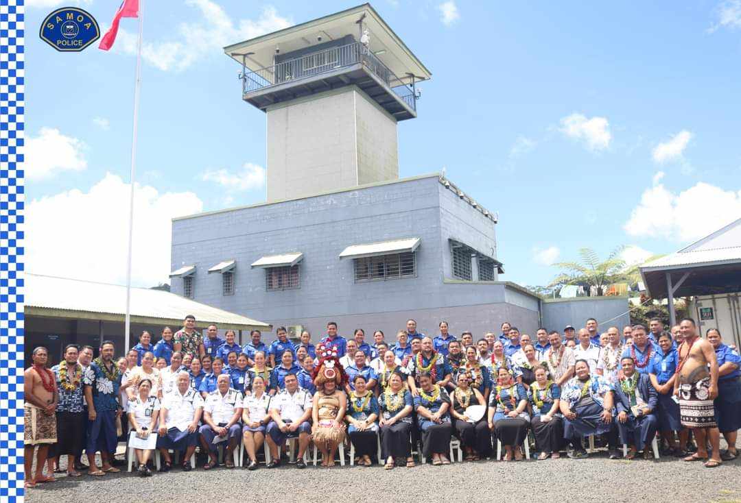 NZ Prison officers and Tanumalala prison officers