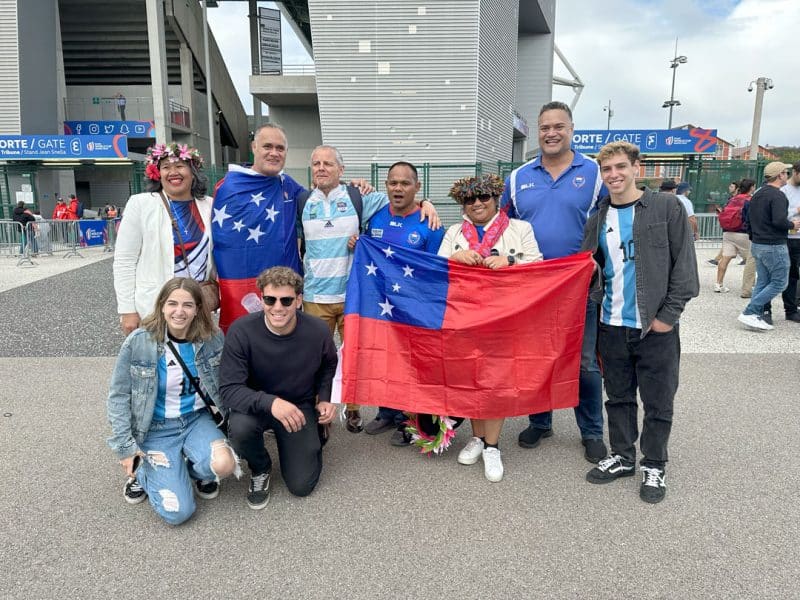 Manu Samoa fans in RWC | France 2023