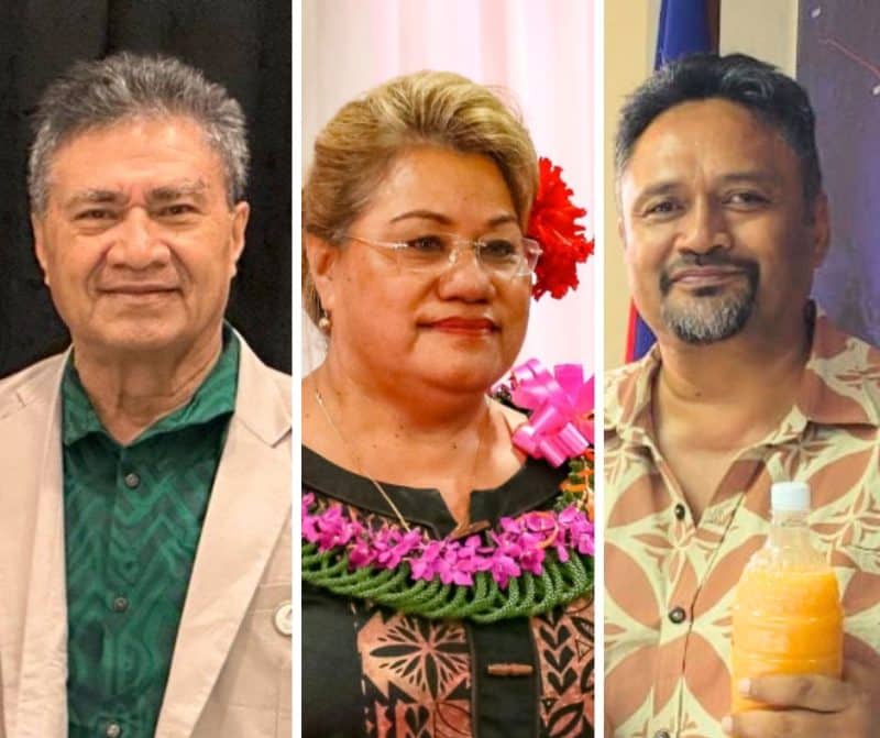 Hon Leota Laki, Hon Mulipola Anarosa Ale Molloy, Hon Toelupe Pou Onesemo