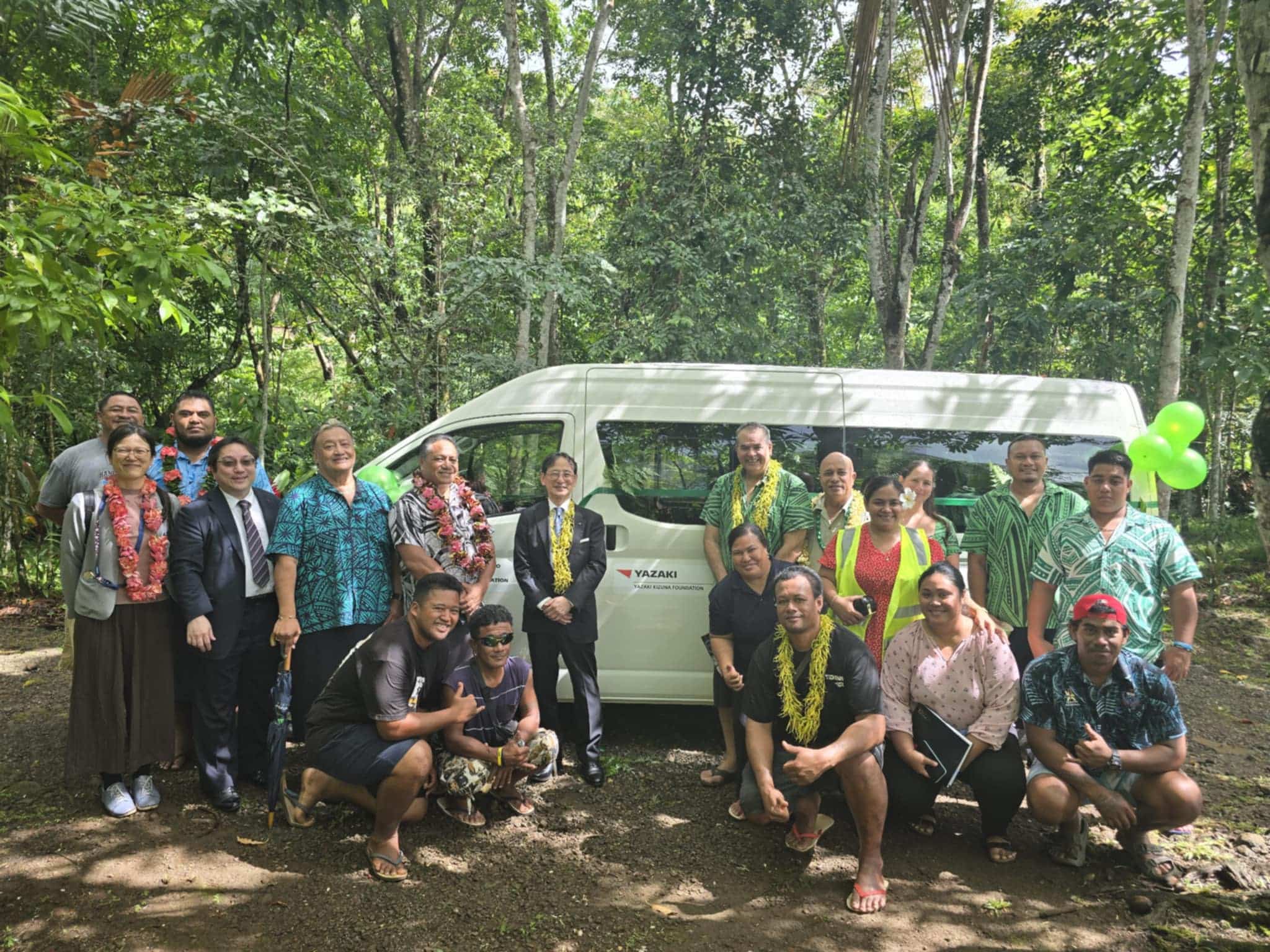 Kizuna vehicle for Samoa Conservation Society