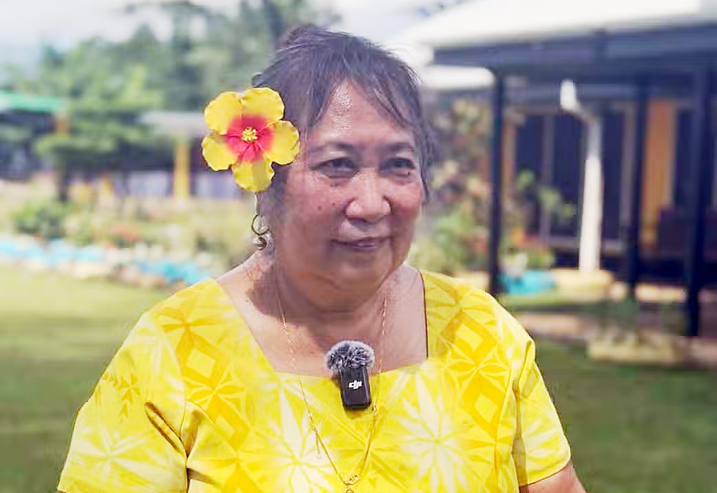 President of SVSG Samoa, Siliniu Lina Chang