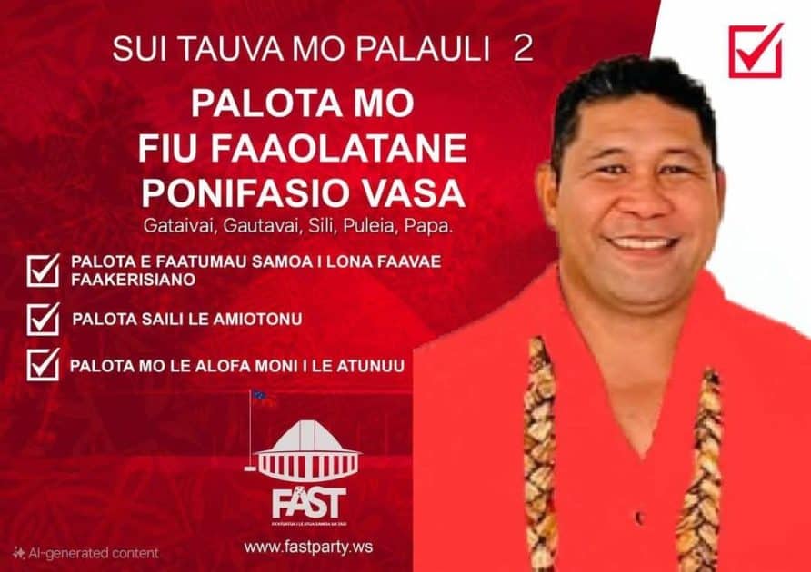 Faaolatane Ponifasio Vasa