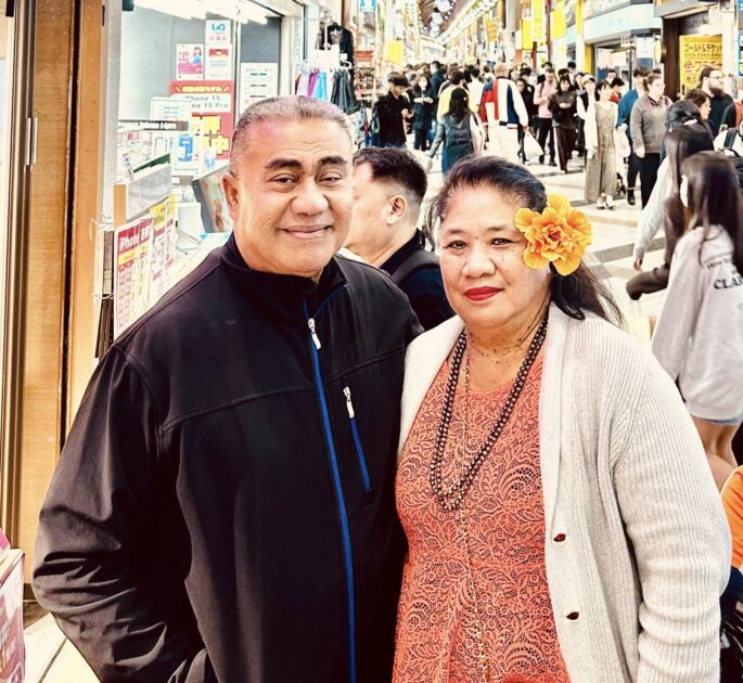 Lavea Tupaimatuna Iulai Lavea and his wife
