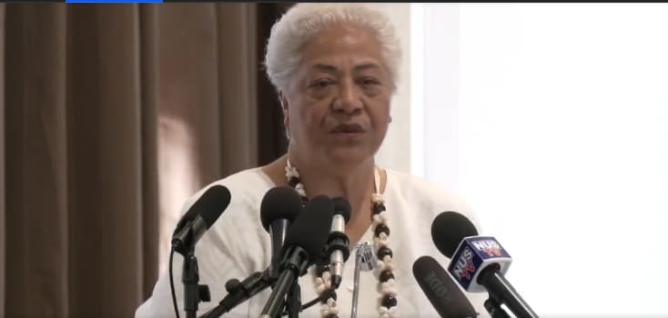 SUP Leader, Hon Fiame Naomi Mataafa