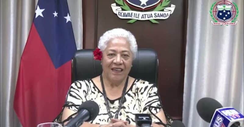 Hon PM. Fiame Naomi Mataafa